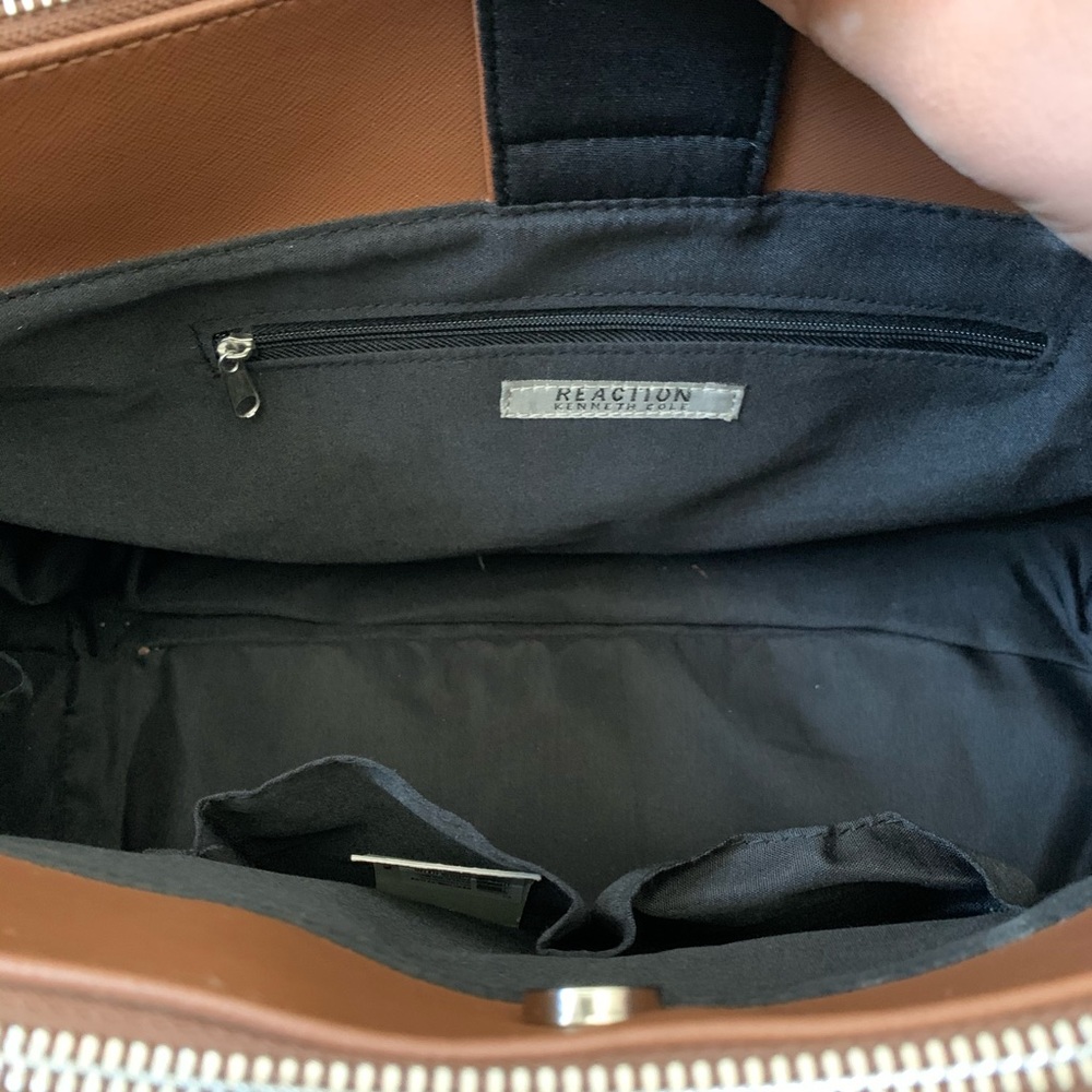 ✨ NWT Kenneth Cole Earth Dowling Handbag Satchel - Picture 8 of 8